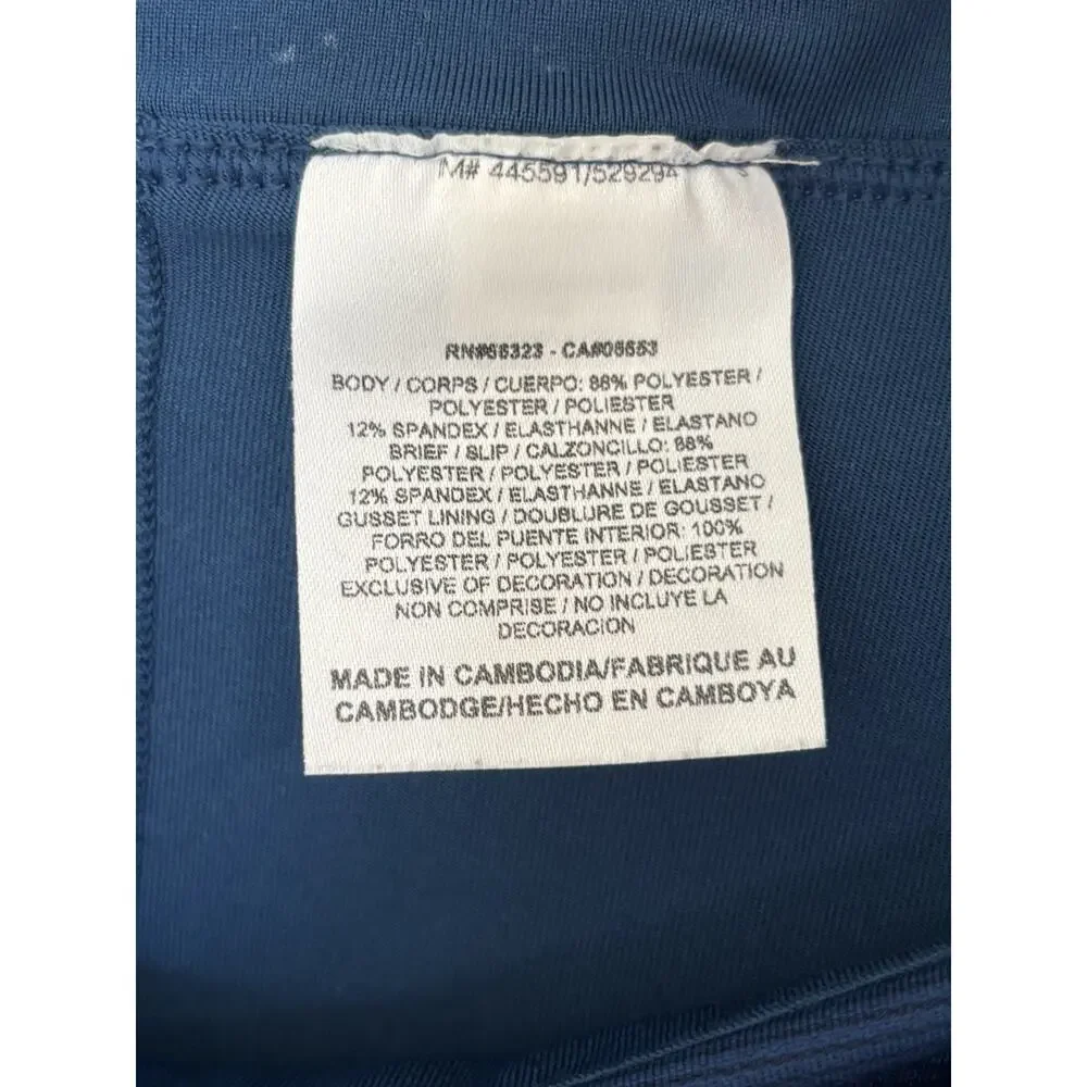 Nike Golf Tour Performance Dri-Fit Blue Golf Skort M Pickleball Tennis Pockets